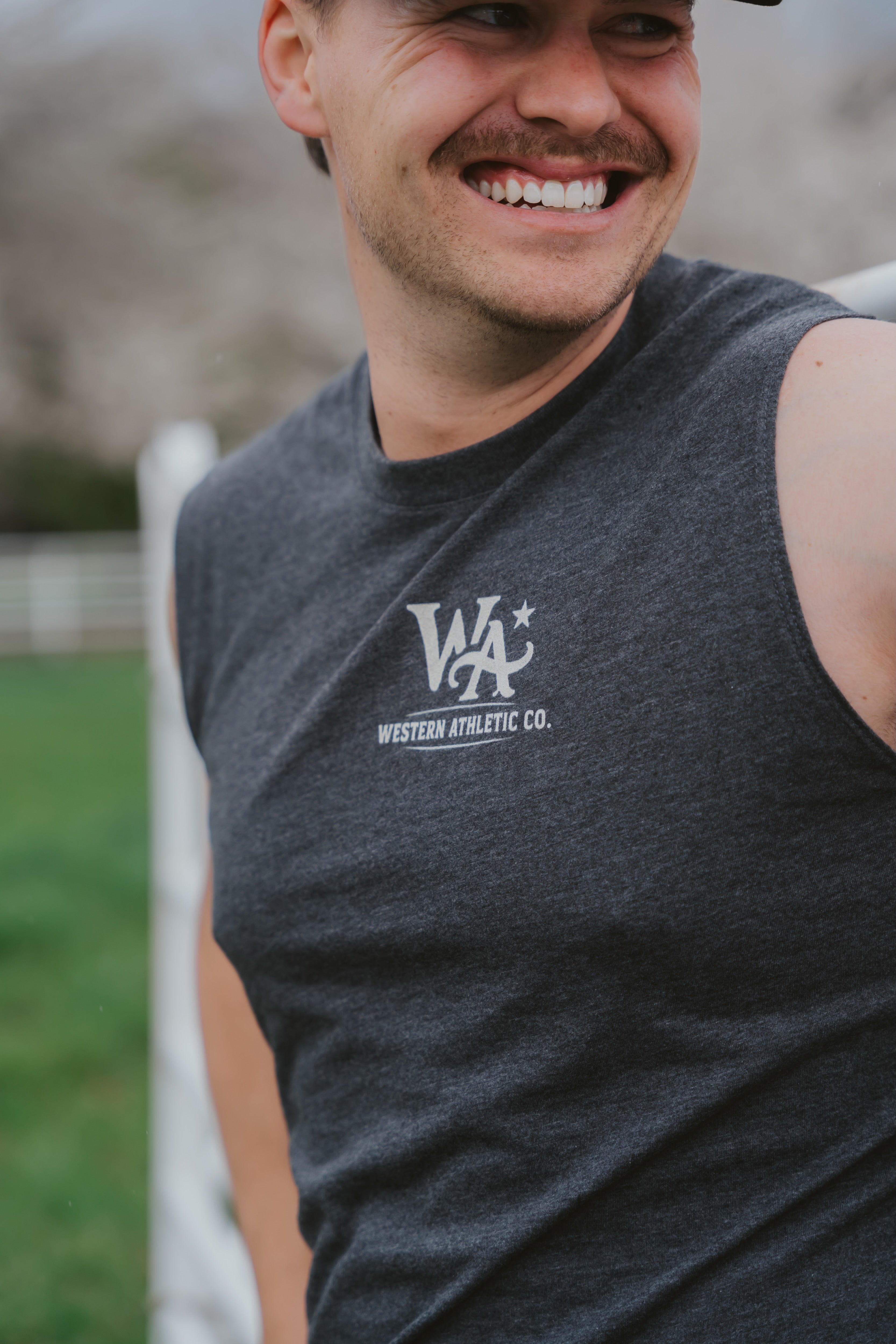 The Barbell Cowboy Muscle Tee