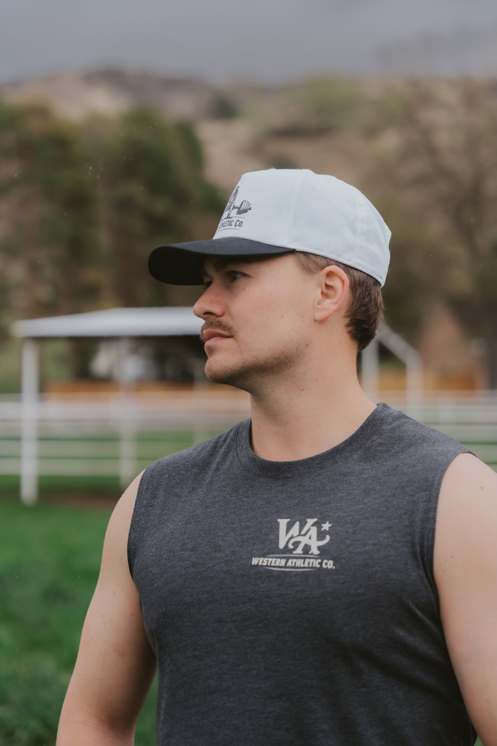 The Barbell Cowboy Muscle Tee