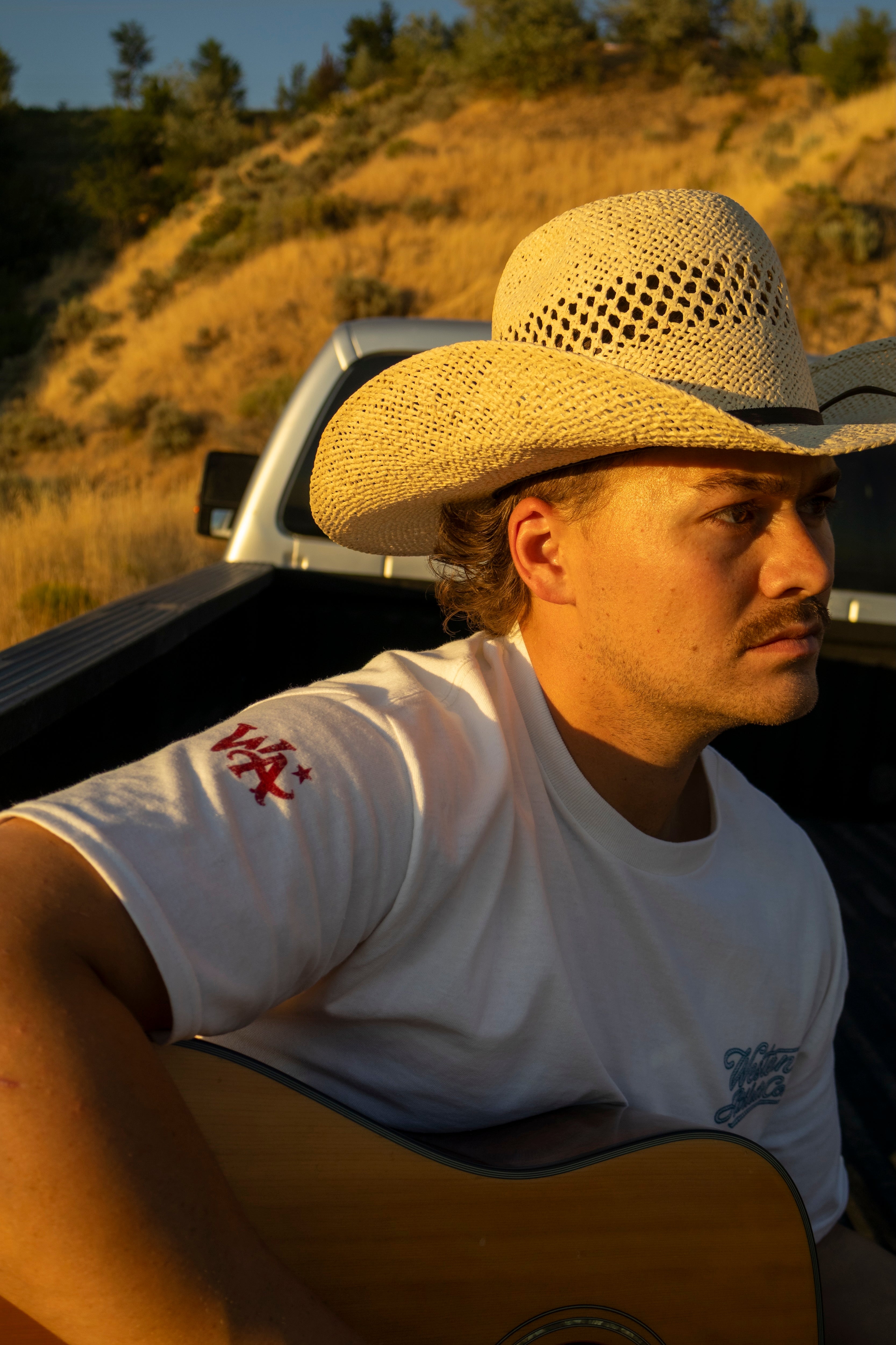 Ride Rank 'Live Free' Western Tee